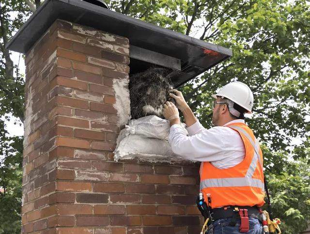 Humane removal of debris and animals by Apopka Chimney Sweep in Apopka, FL