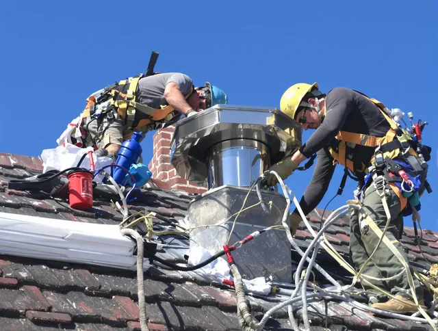 Protective chimney cap installed by Apopka Chimney Sweep in Apopka, FL