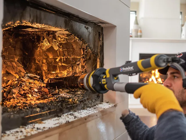 Professional chimney cleaning by Apopka Chimney Sweep in Apopka, FL