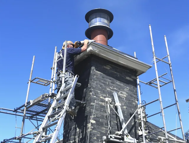Sturdy chimney crown finished by Apopka Chimney Sweep in Apopka, FL