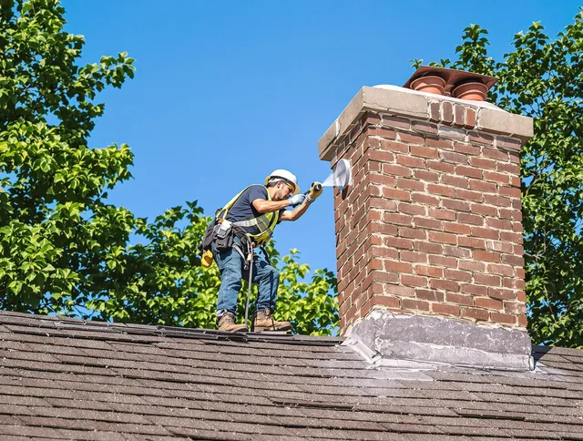 Apopka Chimney Sweep performing an inspection with advanced tools in Apopka, FL