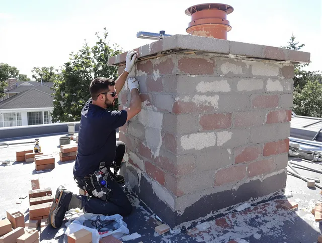Advanced chimney repair process by Apopka Chimney Sweep in Apopka, FL