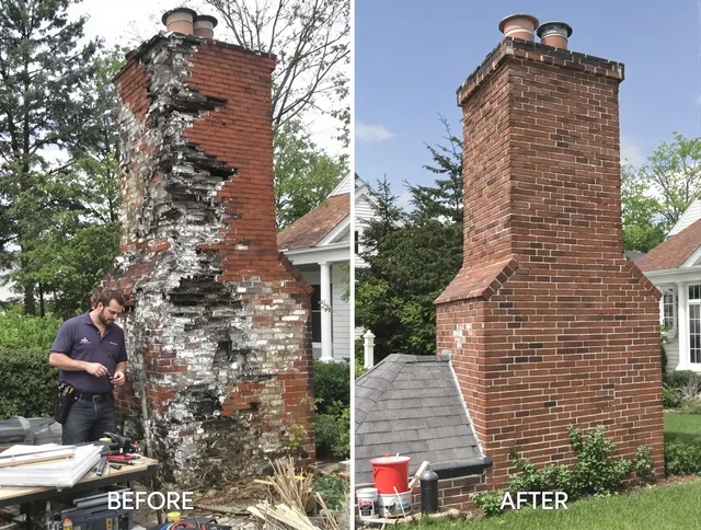 Apopka Chimney Sweep performing a full chimney restoration in Apopka, FL