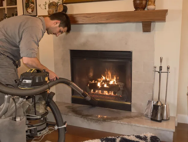 Routine fireplace upkeep by Apopka Chimney Sweep in Apopka, FL